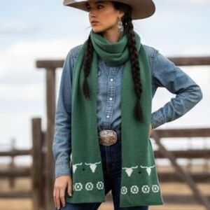 Aztec Steer Head Scarf